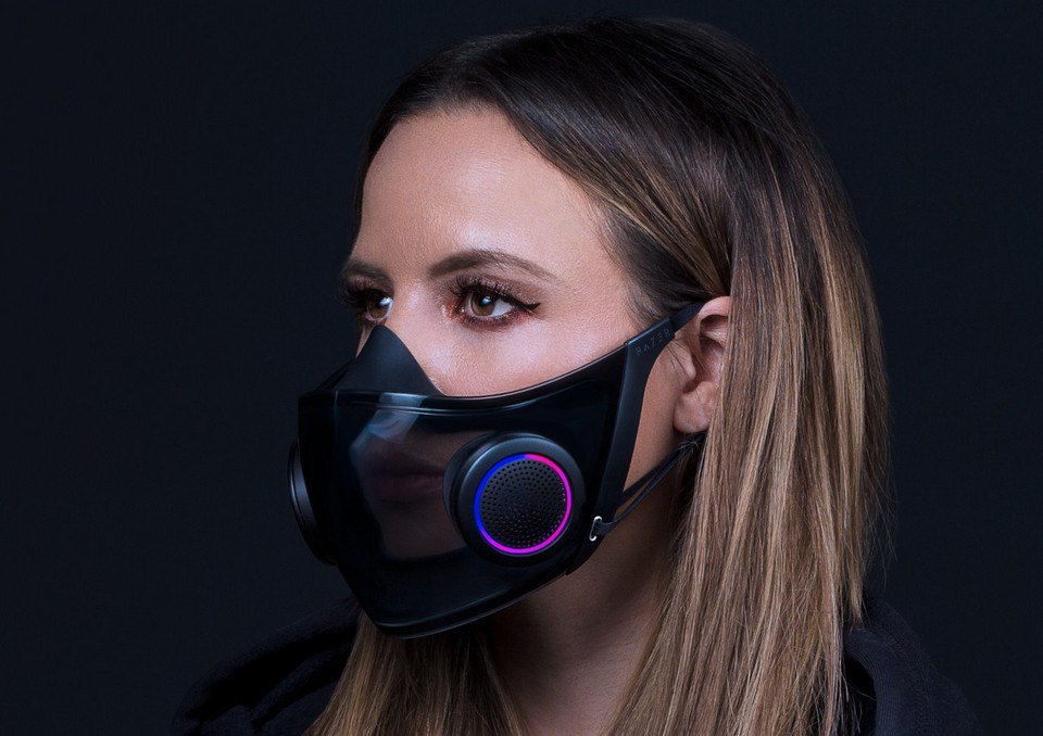 Razerova pametna zaštitna maska